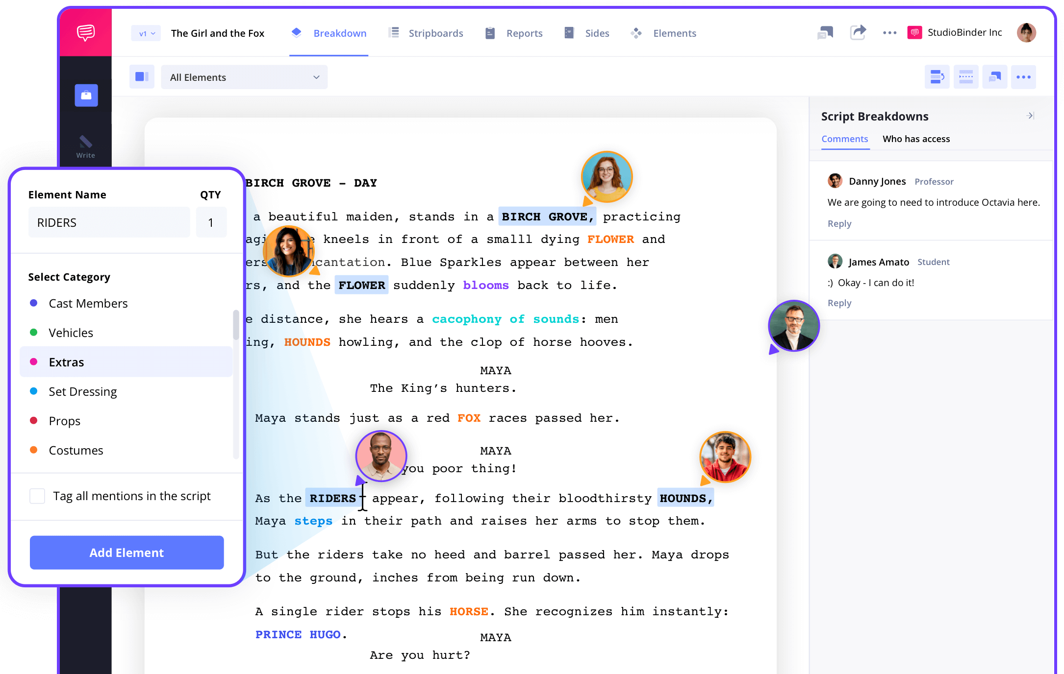 Teachers and students stay connected with StudioBinder Software Teachers and students stay connected with StudioBinder Software