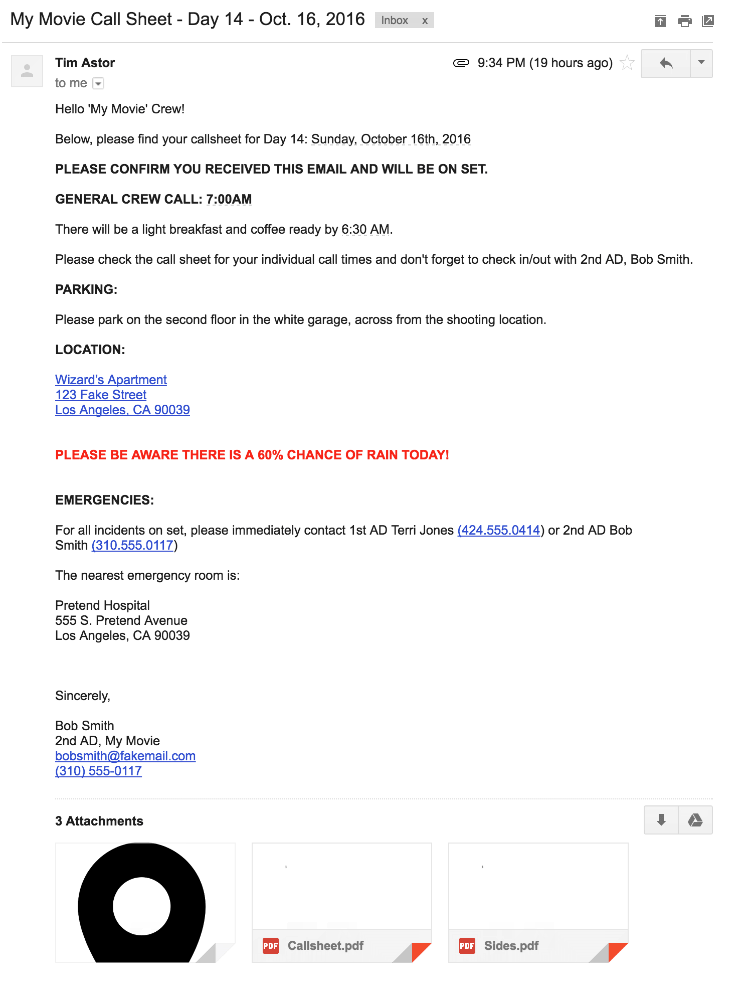 How to Create a Better Call Sheet (with Free CallSheet Template)_Email_PDF How to Create a Better Call Sheet (with Free CallSheet Template)_Email_PDF